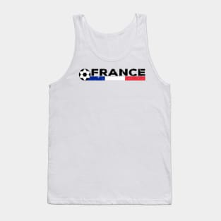 France  Football Fan. France Soccer Design Tank Top